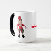 Magique Mug - Père Noël chaude (Devant gauche)