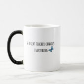 Magique Mug pour l'appréciation des enseignants (Gauche)