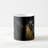 Magique Mug Royal Black Panther Armure Dorée Deux Tons - C (Centre)