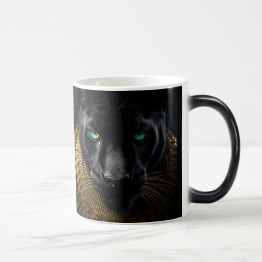 Magique Mug Royal Black Panther Armure Dorée Deux Tons - C (Droite)