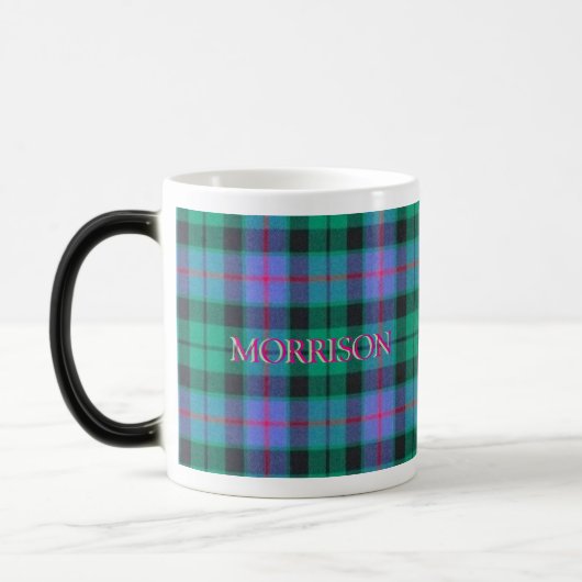 Magique Mug - Tartan Plaid "Green Ancient" MORRISON (Gauche)
