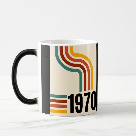 Magique Mug Vintage rétro 1970 (Gauche)