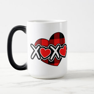 Magique Mug xoxo de la Saint-Valentin