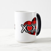 Magique Mug xoxo de la Saint-Valentin (Devant droit)