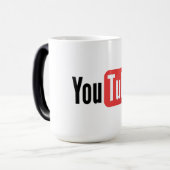 Magique Mug YouTube de haute qualité (Devant gauche)