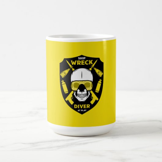 Magique naufrage plongeurs mug (Centre)