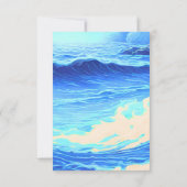 Magique Neon bleu brillant Pirate navire Merci de  (Dos)