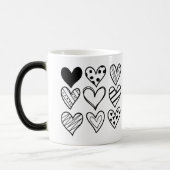 Magique Neuf Coeurs Aimer Valentines Jour Mug (Gauche)