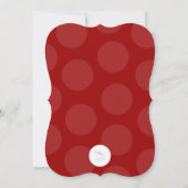 Magique Noël Elf Classic Fête Invitation (Dos)