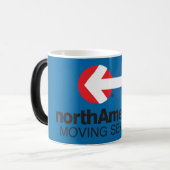 Magique northAmerican Van Lines Coffee Mug (Devant gauche)