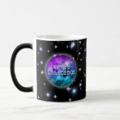 Magique nous sommes la mug qui se transforme en cosmos (Gauche)