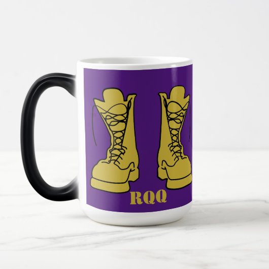 Magique Omega RQQ Gold Boots Magic Mug (Gauche)