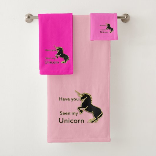 Magique or conte de fées unicorne rose (En situation)