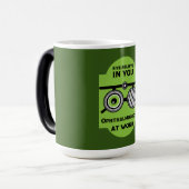 Magique Ostéopathie OEil chirurgiens Mug (Devant gauche)