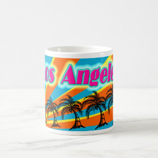 Magique Palm Trees Mug Cup de Los Angeles