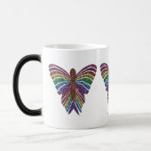 Magique Papillon arc-en-ciel - Mug de morphing (11oz) (Gauche)