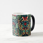 Magique Papillon et Mug à fleurs (Devant droit)