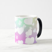 Magique Pastel coeur café & thé mug (Devant droit)