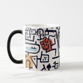 Magique Paul Klee Rich Port Abstract Art Mug (Gauche)