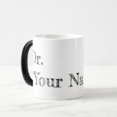 Magique Personnalisé Dr Mug (Devant gauche)