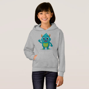 Magique petit sweat à capuche pour filles Monstre