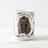 Magique 🤍 Pharaon blanc Mummy Mug 🎃 👑 (Centre)