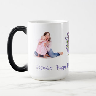 Magique Photo personnalisable Fête des Mères Morphing Mug