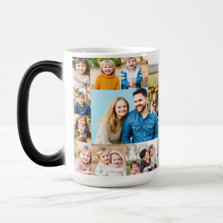 Magique Photo personnalisée Collage Mug