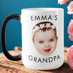 Magique Photo personnalisée Face Mug Maman Grand-mère Gran