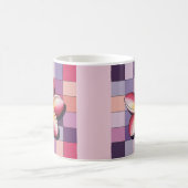 Magique Pink Plumeria Flower Morphing Mug (Centre)