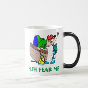 Magique Poisson Craignez-moi drôle Mug de pêche