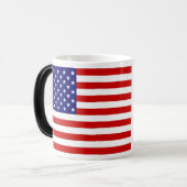 Magique Préambule de la Constitution Drapeau Mug (Devant gauche)