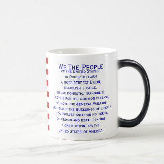 Magique Préambule de la Constitution Drapeau Mug
