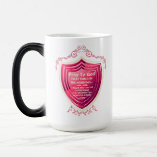 Magique Priez Dieu Bonbons Pomme Rose Design Morph Mug
