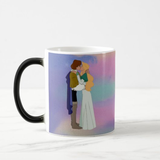 Magique Princesse Kiss Mug de cygne (Gauche)