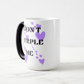 Magique Purple Heart love mug (Devant gauche)