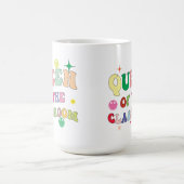 Magique Queen of the classroom, mug for teacher,custom mug (Centre)