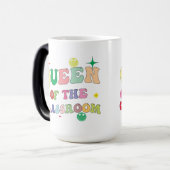 Magique Queen of the classroom, mug for teacher,custom mug (Devant gauche)