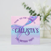 Magique Queue de sirène Merci Cartes (Debout devant)