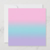 Magique Queue de sirène Merci Cartes (Dos)