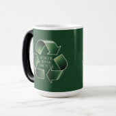 Magique Reduce Reuse Recycle Morphing Mug (Devant gauche)