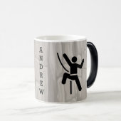 Magique Rock Climat Design Mug (Devant droit)