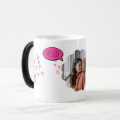 Magique Romantic Couple Photo Mug (Devant gauche)