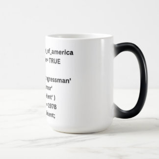 Magique Ron Sauvé America SQL Mug