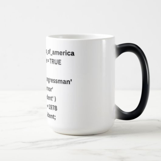 Magique Ron Sauvé America SQL Mug (Droite)