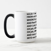 Magique Ron Sauvé America SQL Mug (Gauche)
