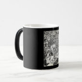 Magique "Salut !", par Brian Benson Morphing Mug (Devant gauche)