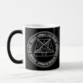 Magique Satanic Thulian Society Sceau Morpher Mug de café (Gauche)