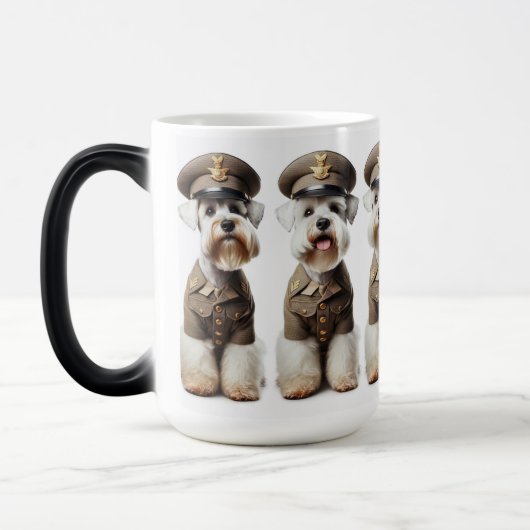 Magique Schnauzer Patrol Mug (Gauche)