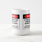 Magique Si Vous Pouvez Lire, Retournez Loin Drôle - Mug Mo (Centre)